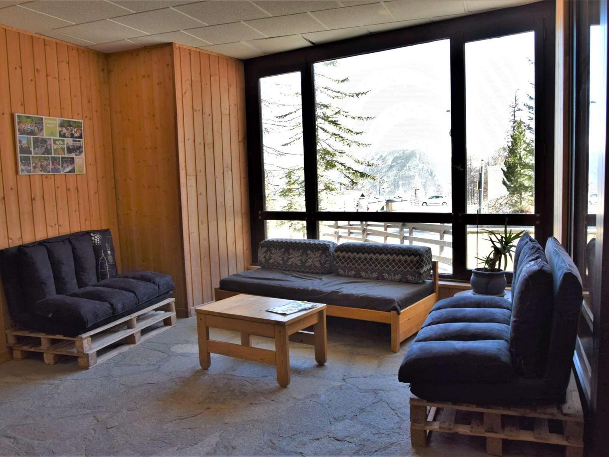 Studio Cosy A Risoul 1850 - 4 Couchages, Pied Des Pistes, Parking, Balcon - Fr-1-330-543 المظهر الخارجي الصورة